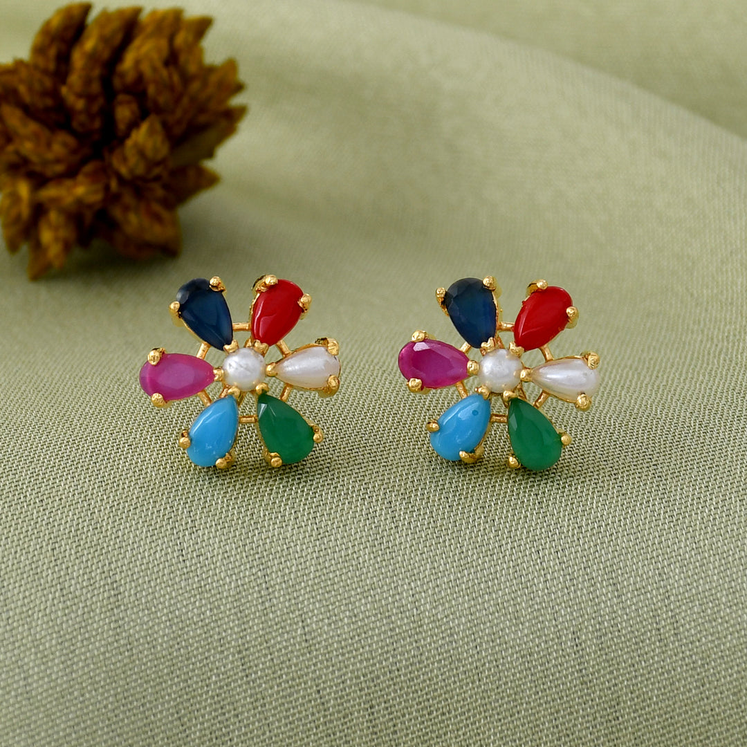 Light Weight Semi-Precious Studs