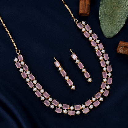 Exclusive Semi Precious Necklace Set