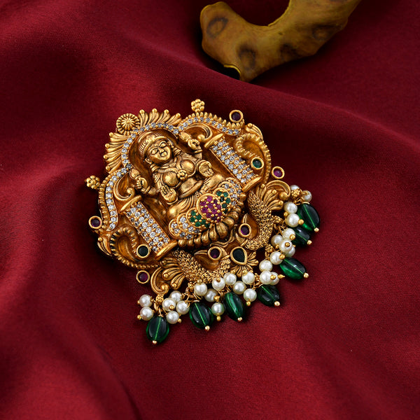 Antique Temple Hair Brooch