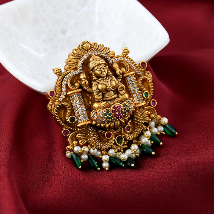 Antique Temple Hair Brooch