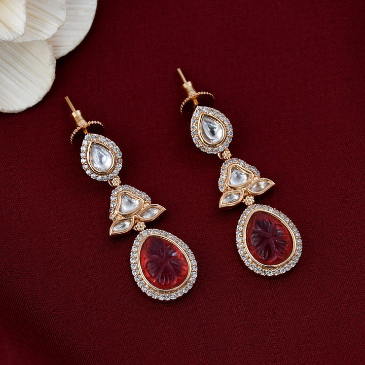 Royal Look  kundan Polki Necklace Set