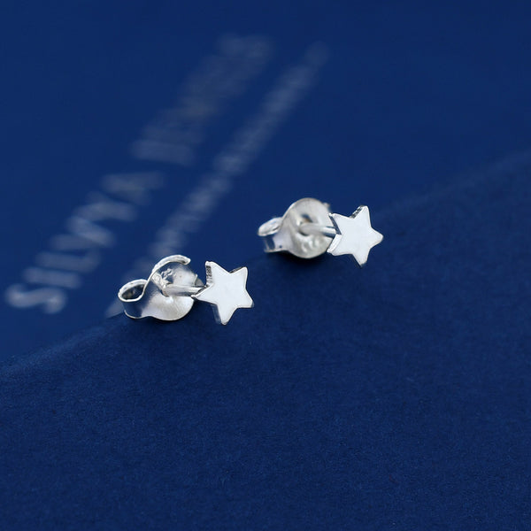 Star Design 925 Sterling Silver Studs