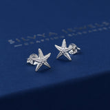 Star Design 925 Sterling Silver Studs