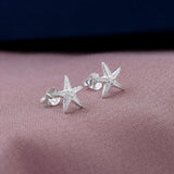 Star Design 925 Sterling Silver Studs