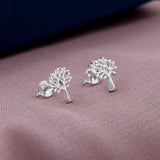 Tree Design 925 Sterling Silver Studs