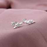 Snake Design 925 Sterling Silver Studs