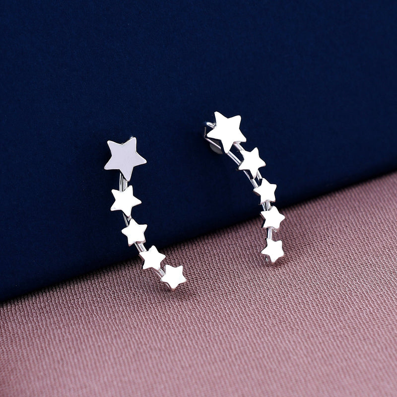 Five Star Design 925 Sterling Silver Studs