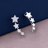 Four Star Design 925 Sterling Silver Studs