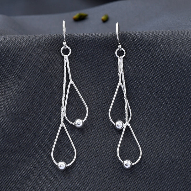 Hanging Design 925 Sterling Silver Earring