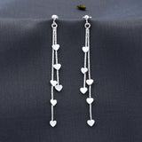 Heart Design 925 Sterling Silver Earring