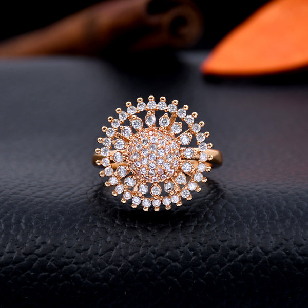 Spinner Princess Diamond Ring