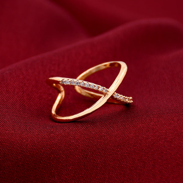 Entwined Brilliance Diamond Finger Ring