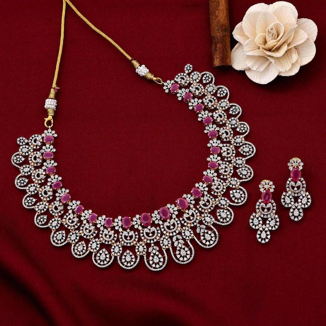 ZIRCON NECKLACE SET