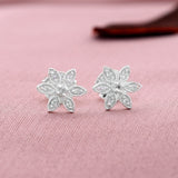 Flower 925 Sterling Silver Studs