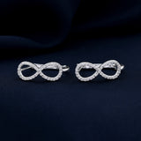 Infinity Shape 925 Sterling Silver Earring