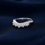 Zirconia Diamond 925 Sterling Silver Ring