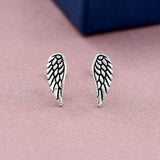 Angel Wing 925 Sterling Silver Studs