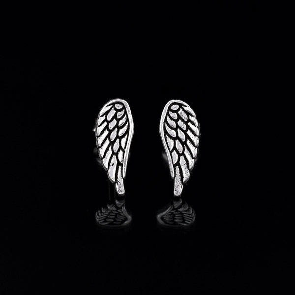 Angel Wing 925 Sterling Silver Studs