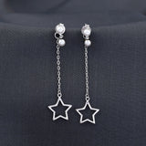 Star Shape 925 Sterling Silver Earring