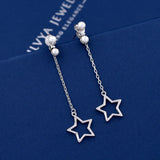 Star Shape 925 Sterling Silver Earring