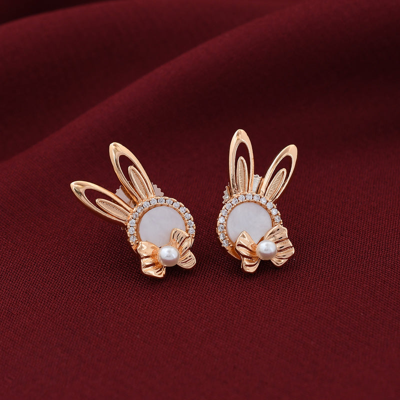 Adorable Rabbit Design MOP Studs