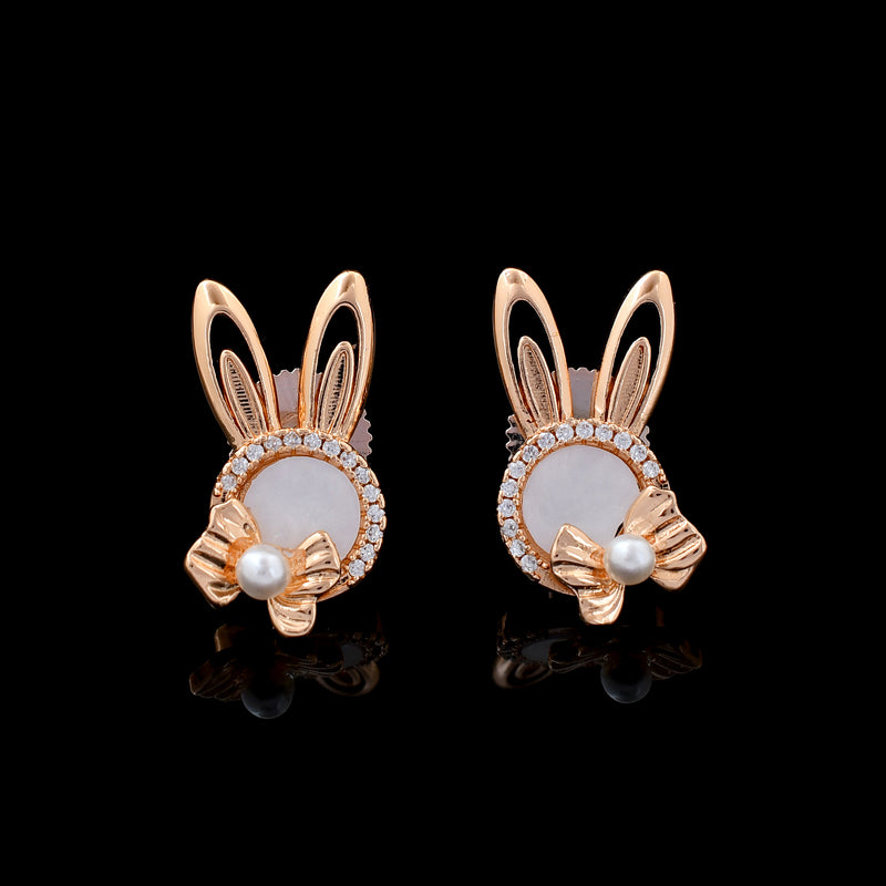 Adorable Rabbit Design MOP Studs