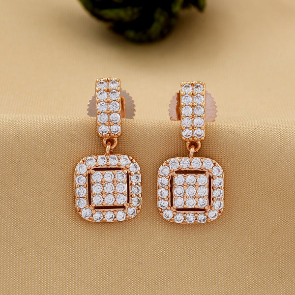 Drizzle Baguette Diamond Earrings