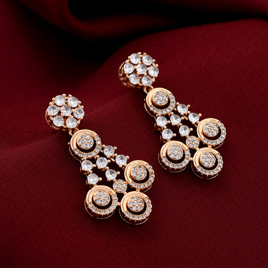 Dazzling American Diamond Earrings