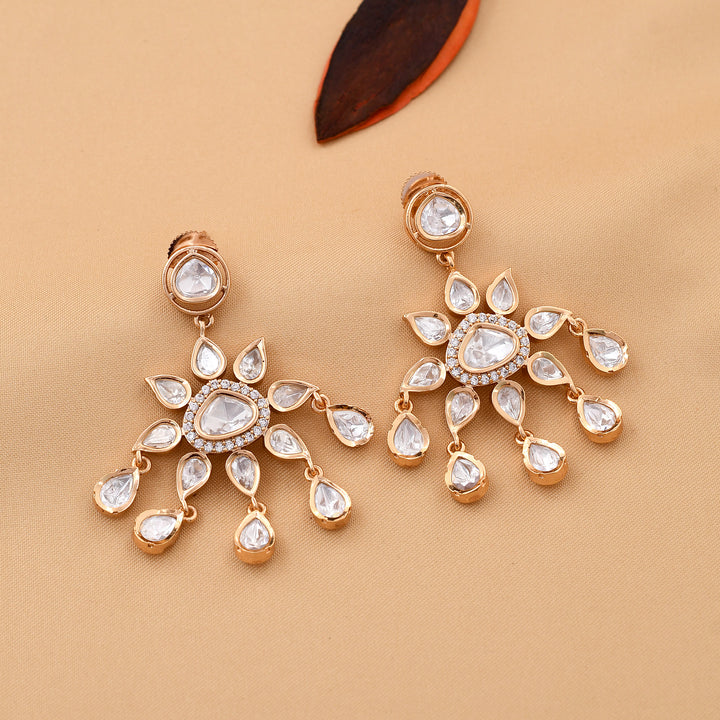 Designer Kundan Polki Necklace Set