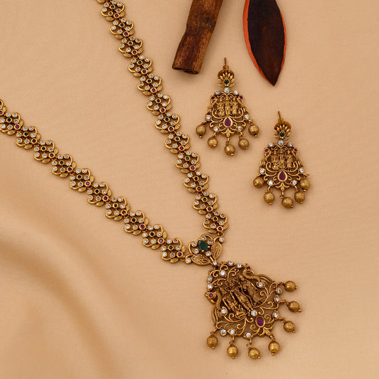 Ram Darbar Antique Necklace Set