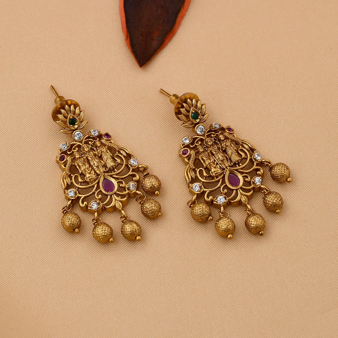 Ram Darbar Antique Necklace Set