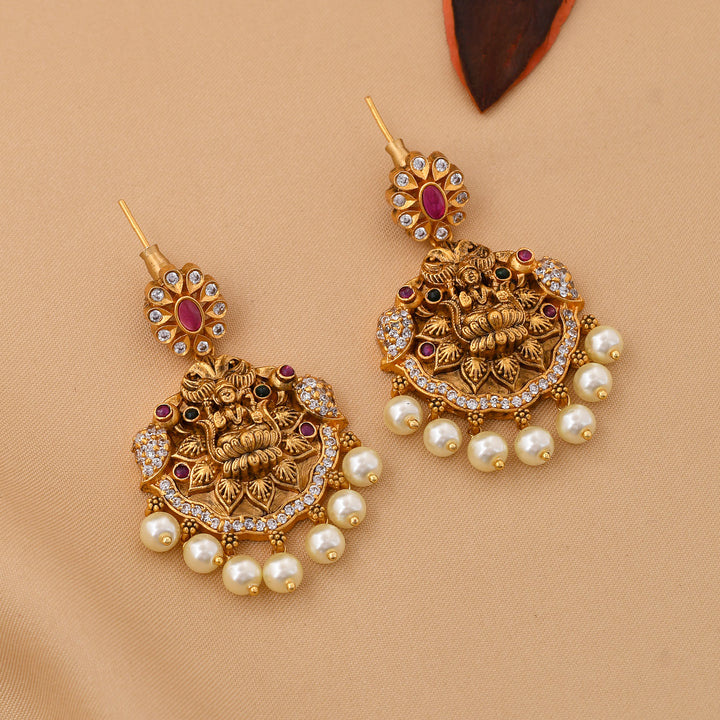 Laxmi Design Antique Short Necklace Set