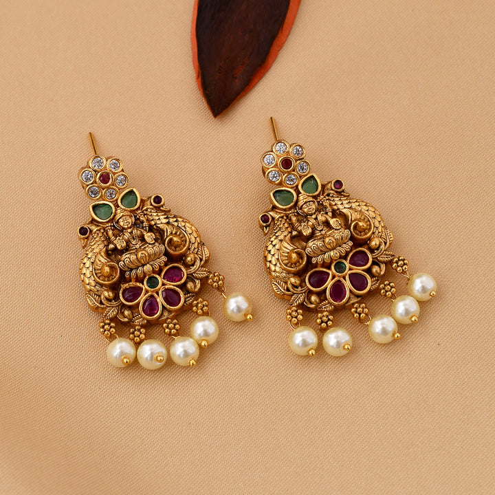 South Indian Antique Necklace Set