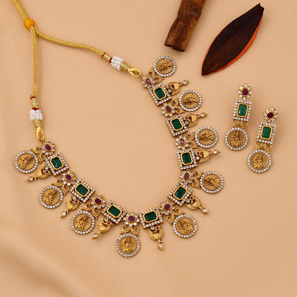 South Indian Traditional Necklace Set