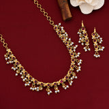 Gold Plated Antique Necklace Set