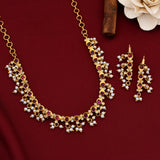 Gold Plated Antique Necklace Set