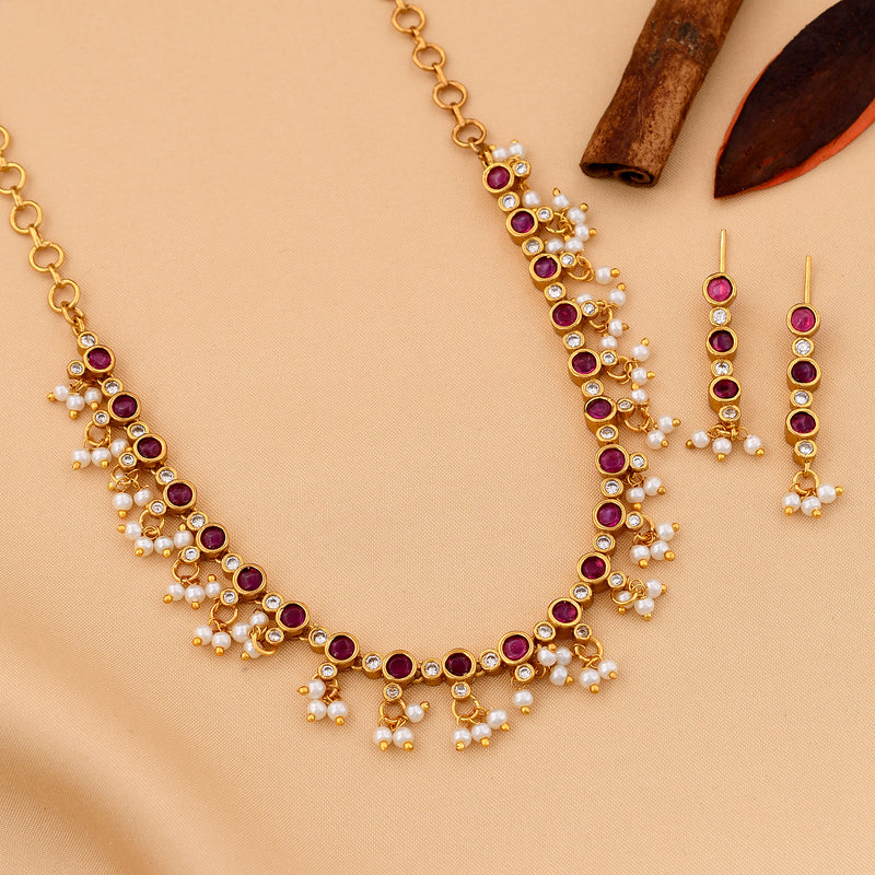 Elegant Antique Necklace Set