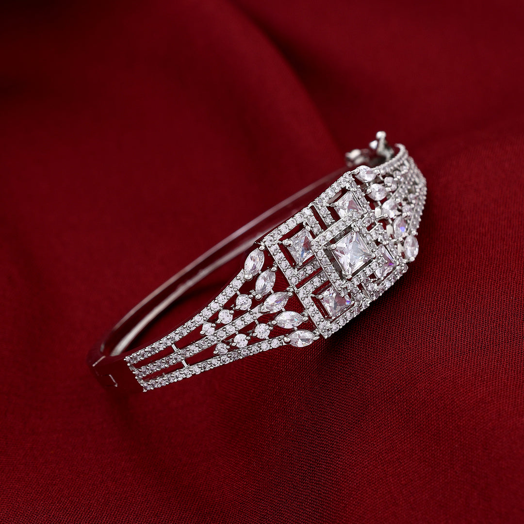 Square Shape Diamond Bracelet