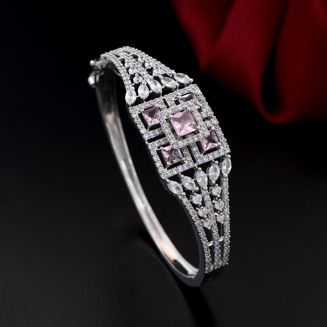 Square Shape Diamond Bracelet