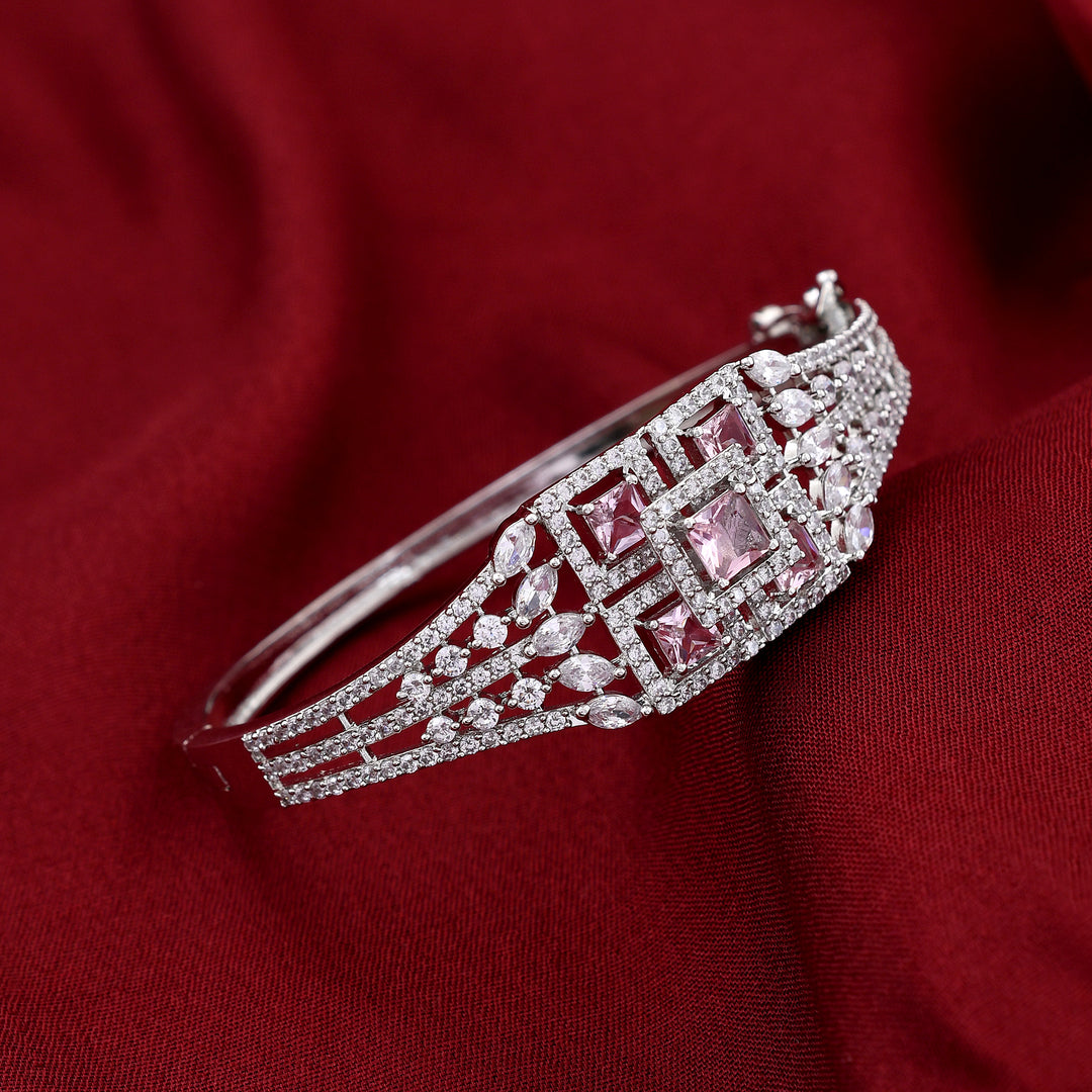 Square Shape Diamond Bracelet