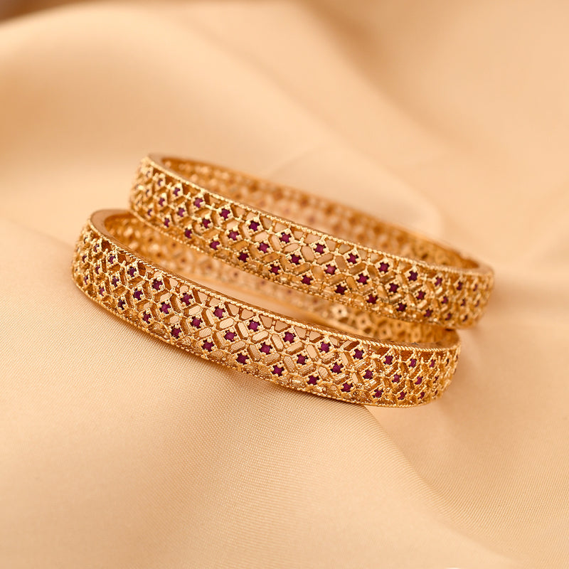 South Indian Gold Plated Bangle