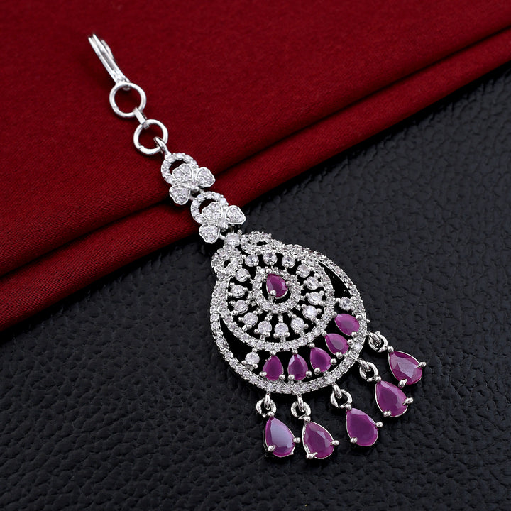 Classic Tikka With Silver Plating