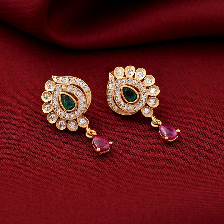 Antique Polish Peardrop Studs