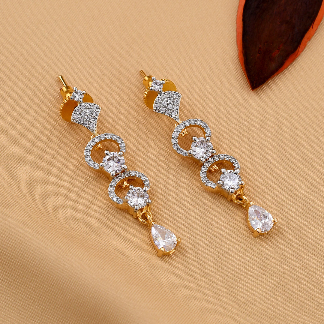 Elegant Gold Plated Necklace Set