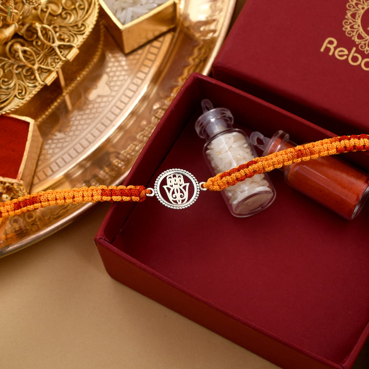 Handmade 925 Silver Rakhi