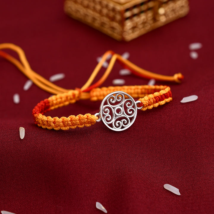 Handmade Silver Rakhi
