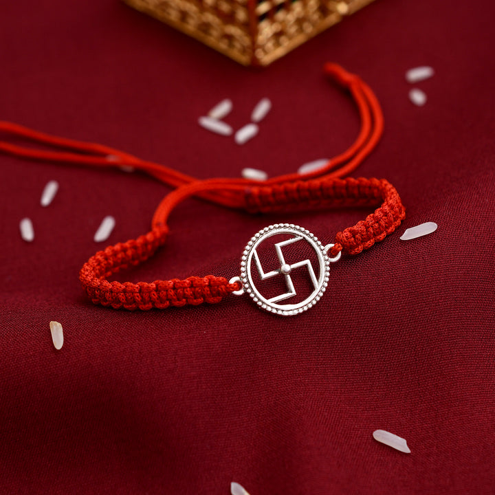 Swastik Design Rakhi