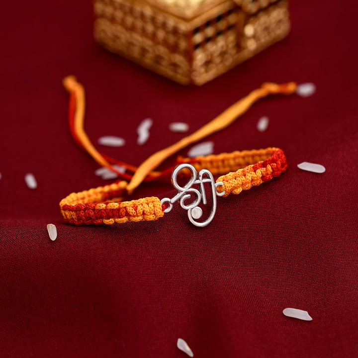 Shree Sterling Silver Rakhi