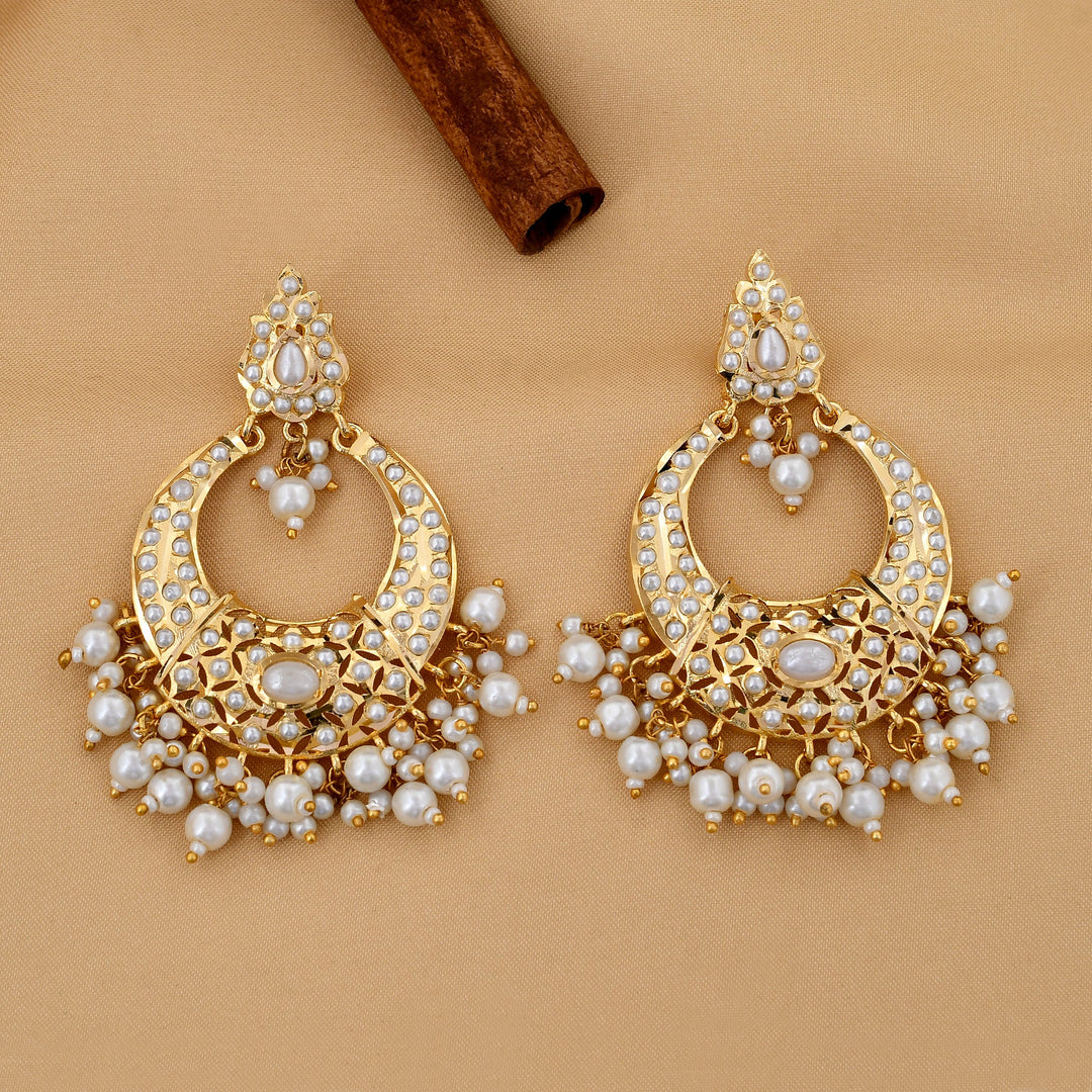 Jadaau Chandbali Earrings