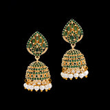 Zircon Jhumka Earrings